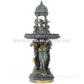 customized metal casting garden decoration bronze fountain sculpture for outdoor park square home